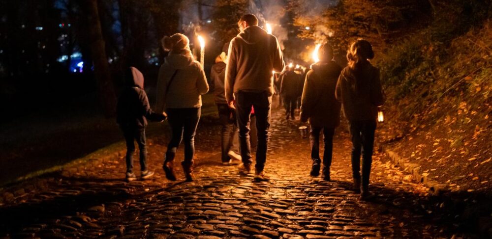 Balade flambeau citadelle de Namur - Sébastien Roberty (42)_1 Balade aux flambeaux "le Comte Henri et sa fille"